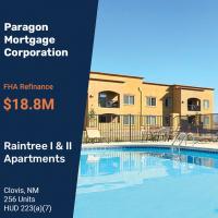 Paragon安排1880万美元为新墨西哥州克洛维斯市的多户家庭财产再融资