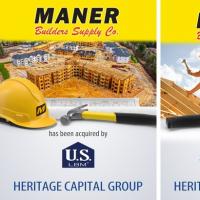 Maner Builders Supply通过两项单独的交易出售其业务运营和房地产