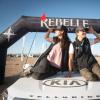 特柳里德车队在Rebelle Rally领奖台上庆祝胜利