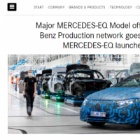 继EQC之后梅赛德斯奔驰还将有三款电动车型在中国投产