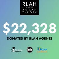 RLAH房地产公司向当地慈善机构捐款超过22000美元