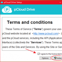 如何安装我们的pCloud驱动器并从您的计算机同步某些文件夹