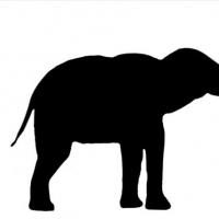 大象般的原始巨人