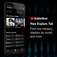 Google正在向YouTube音乐应用添加新的探索标签
