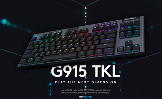 罗技宣布推出G915机械游戏键盘