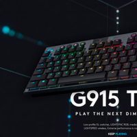 罗技宣布推出G915机械游戏键盘