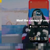 Adobe Photoshop Camera应用程序发布，可用于手机照片魔术