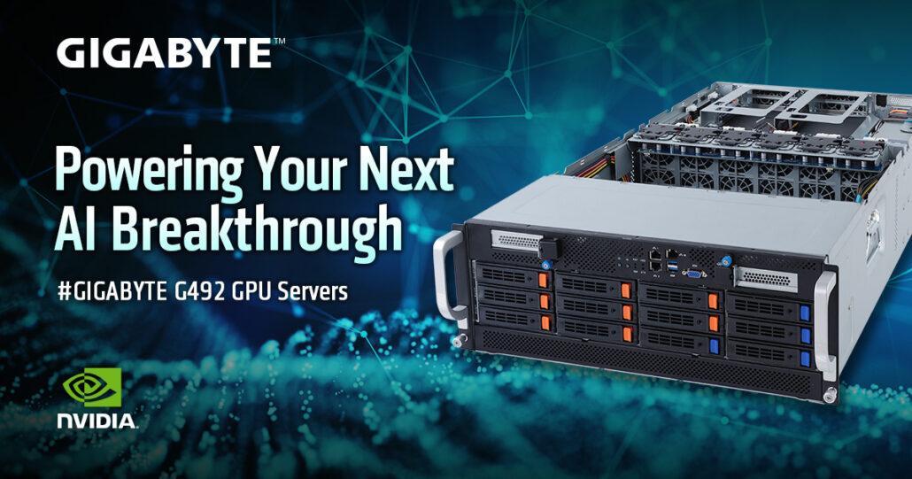 技嘉发布了最新的服务器，这些服务器配备了AMD EPYC Rome CPU和NVIDIA A100 GPU