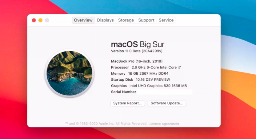 macOS Big Sur即将推出更快的软件更新安装
