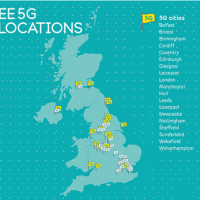 互联网分析：EE将5G带到英国的六个新地点  
