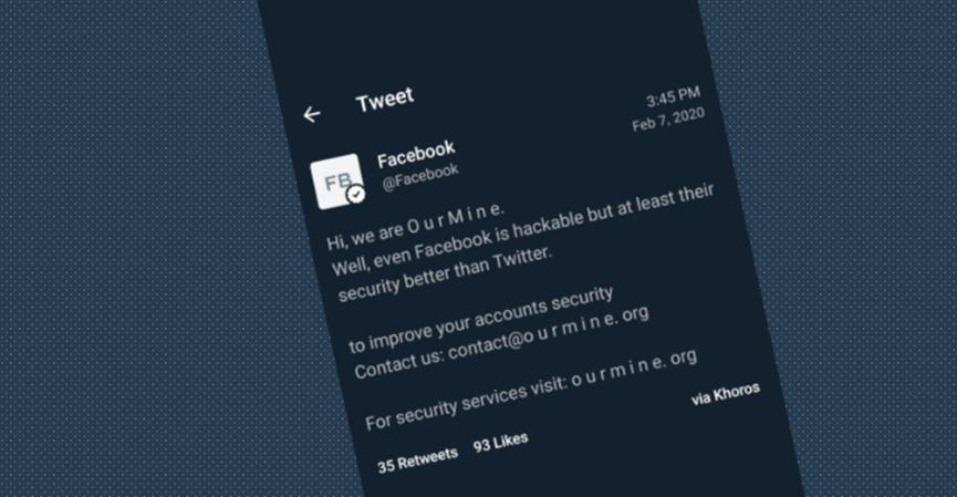​黑客破坏了Facebook的官方Twitter和Instagram帐户
