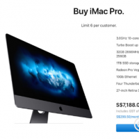 互联网分析：苹果iMac Pro配置现在配备了3.0GHz 10核Intel Xeon W处理器