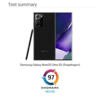 互联网分析：DxOMark：三星Galaxy Note 20 Ultra前置摄像头得分