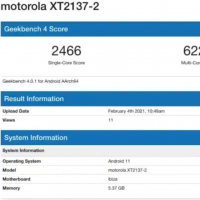 互联网分析：摩托罗拉的Ibiza搭载Snapdragon 480芯片，出现在GeekBench上